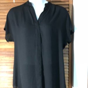 Inc. sheer top large